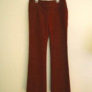 Burgundy Work Pants